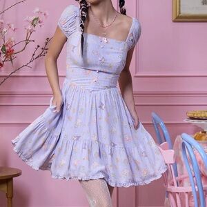 My‎ Melody Kuromi My Sweet Piano Tea Party Dress Hot Topic Sanrio